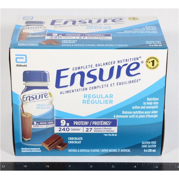 ENSURE COMPLETE BALANCED NUTRITION BB: 2026AUG01