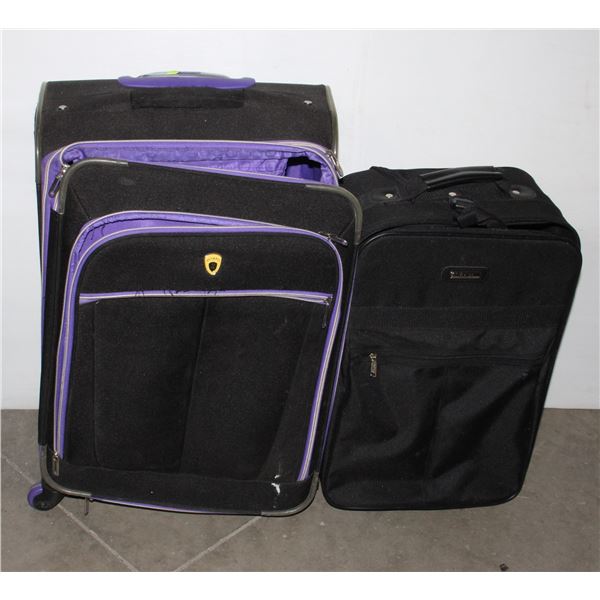 OLYMPIA SUITCASE AND SMALLER SUITCASE