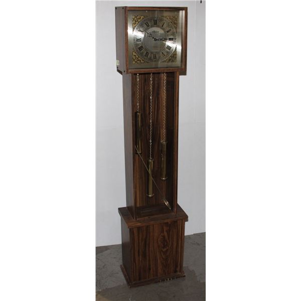 VINTAGE FLOOR CLOCK 61" TALL