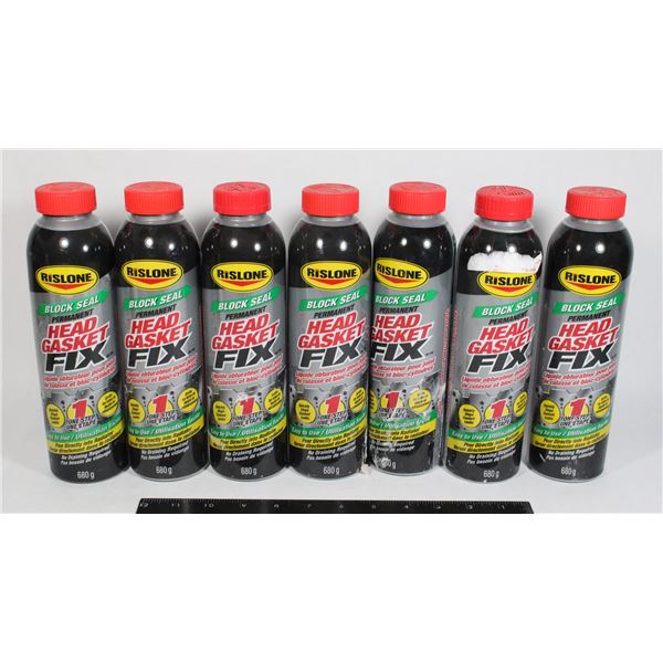 BOX OF 8 RISLONE BLOCK SEAL HEAD GASKET FIX 680G