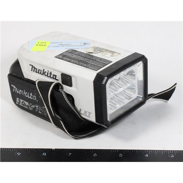 MAKITA LIGHT WITH BATTERY