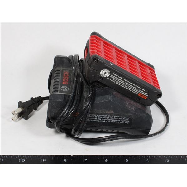 BOSCH BATTERY AND CHARGER