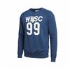 Image 1 : #63 NWT WESC NAVY LOGO SWEATSHIRT MEDIUM