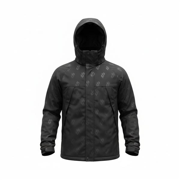 #105 NWT MINIMUM BLACK HEAVY WINTER ZIP UP JACKET