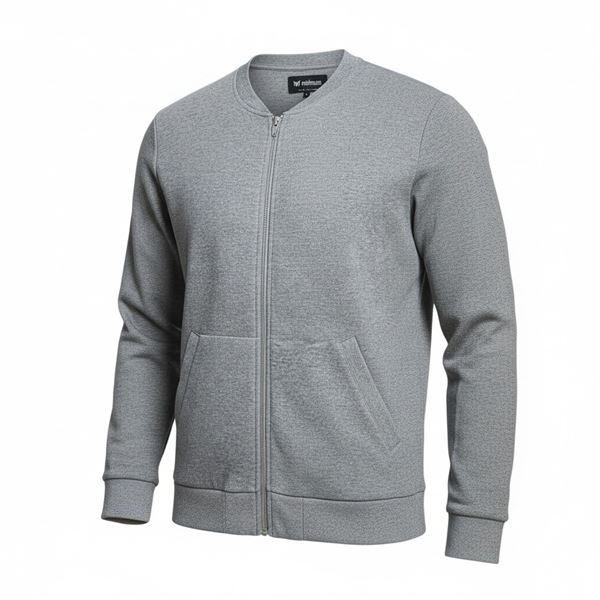 #77 NWT MINIMUM ZIP UP SWEATER MEDIUM