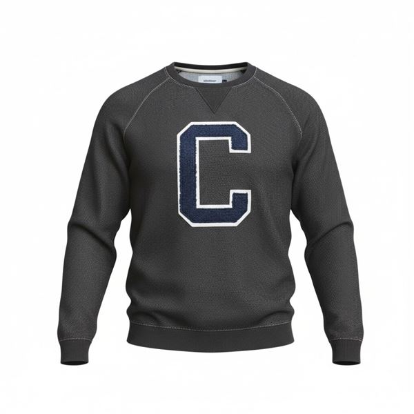 #76 NWT LIFETIME LETTERMAN SWEATER MEDIUM