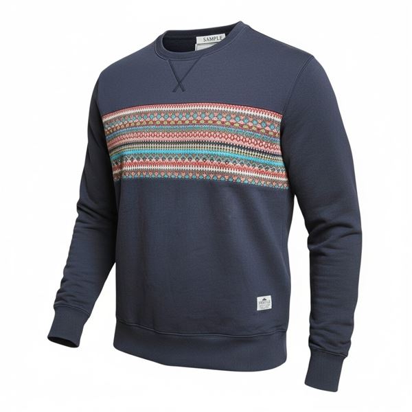 #73 NWT PENFIELD NAVY CREW SWEATER MEDIUM