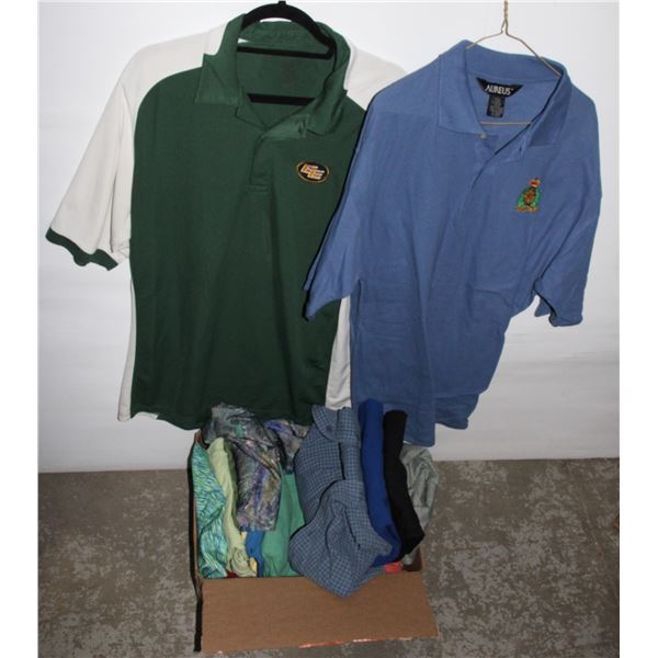 LOT OF MEN'S XL SHIRTS