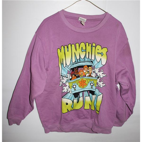 MUNCHIES RUN SWEAT SHIRT SIZE M