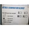 Image 1 : NEW CASE OF NITRILE EXAMINATION GLOVES SIZE MEDIUM