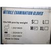 Image 1 : NEW CASE OF NITRILE EXAMINATION GLOVES SIZE MEDIUM