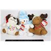 Image 1 : LOT OF 3 CHRISTMAS MINI PLUSH