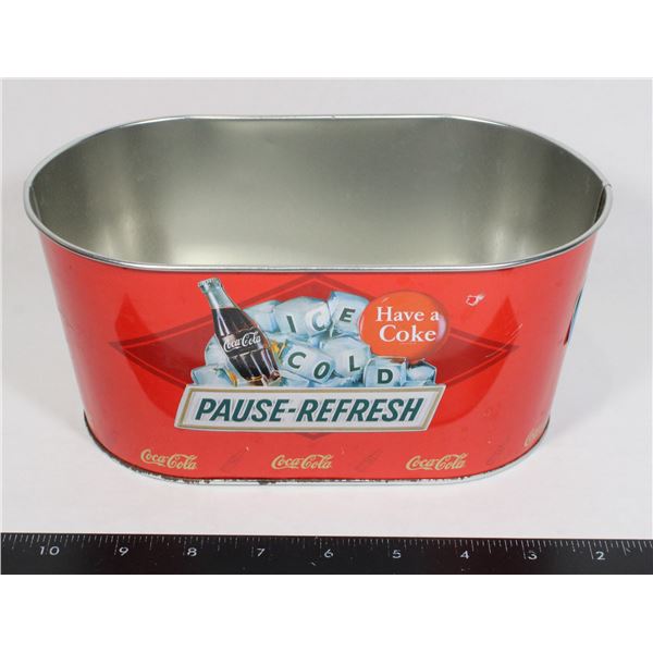 VINTAGE COCA-COLA TIN BUCKET