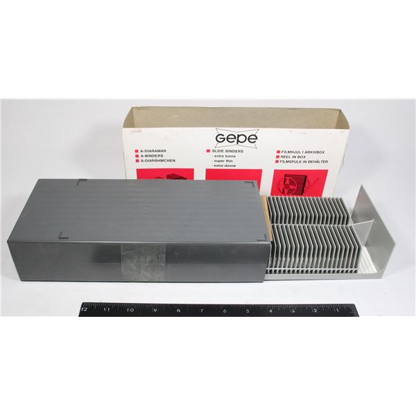 GEPE SLIDE HOLDER (FITS 2 X 2 HELD COINS NICLEY)