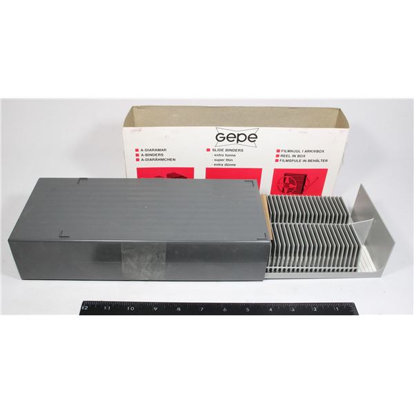 GEPE SLIDE HOLDER (FITS 2 X 2 HELD COINS NICLEY)