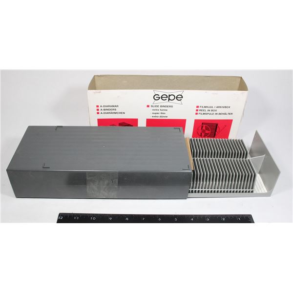 GEPE SLIDE HOLDER (FITS 2 X 2 HELD COINS NICLEY)