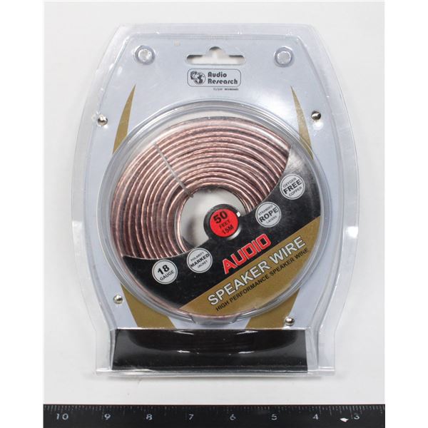 NEW 18 GAUGE SPEAKER WIRE