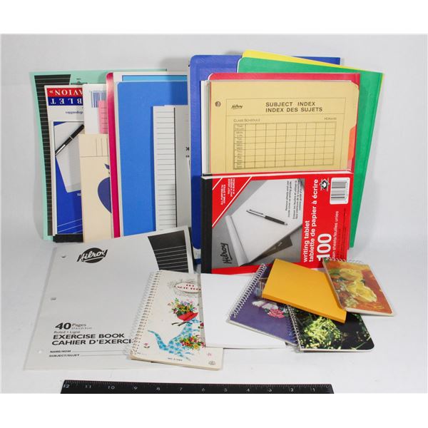 LOT OF VINTAGE STATIONARY