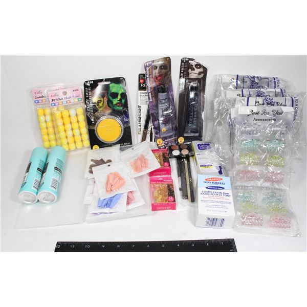 FLAT OF PERSONAL CARE AND BEAUTY ITEMS