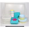 Image 1 : BOX OF ASSORTED TUPPERWARE AND IKEA BRAND