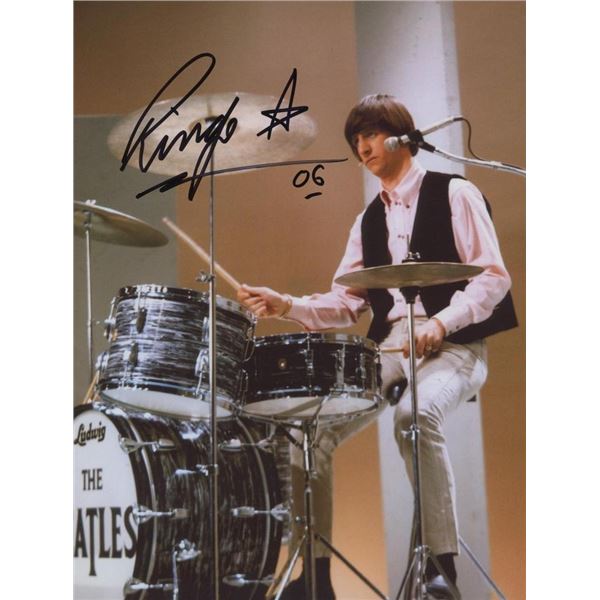 Ringo Starr signed photo