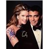 Image 1 : Elle Macpherson and George Clooney Signed Photo
