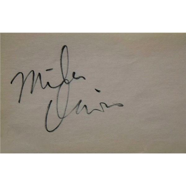 Miles Davis signature slip