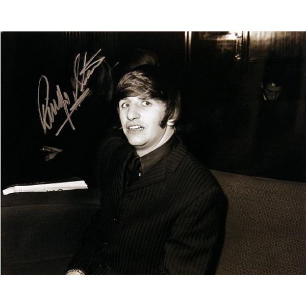 Ringo Starr signed promo photo