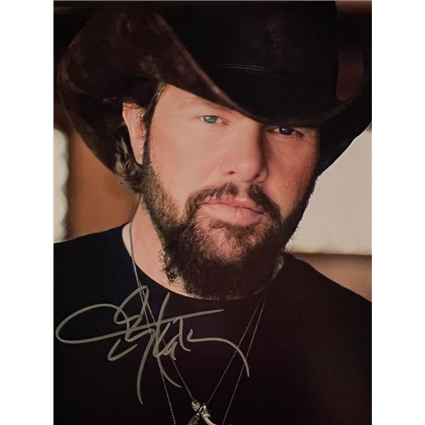 Toby Keith signed photo