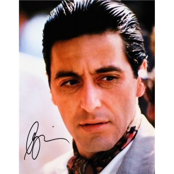 The Godfather Al Pacino signed portrait photo