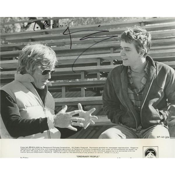 Ordinary People Timothy Hutton  signed movie photo
