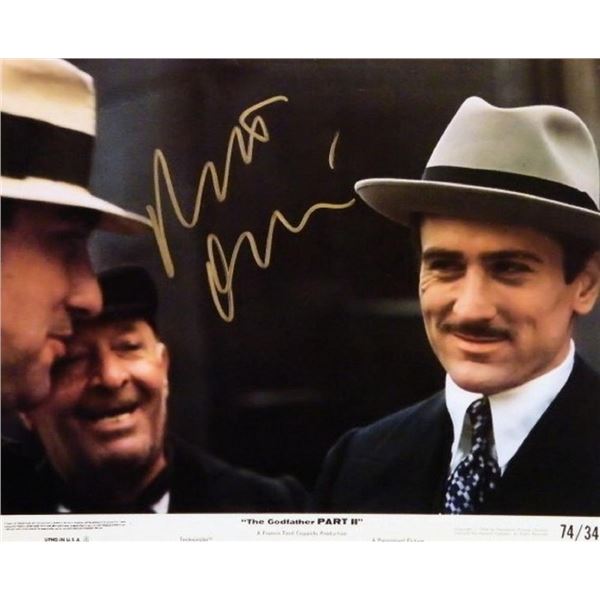 Robert DeNiro signed Godfather photo