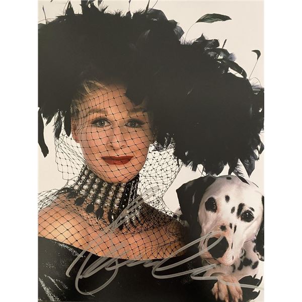 101 Dalmatians Glenn Close signed movie photo