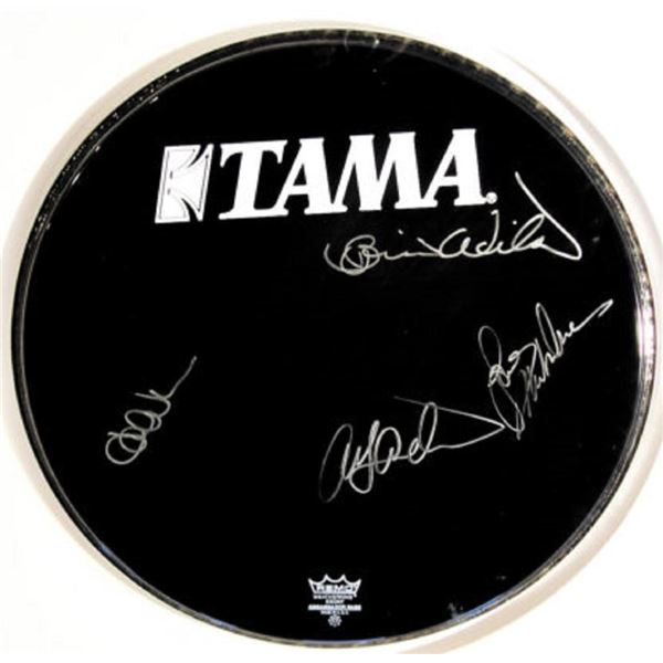 Framed The Beach Boys signed Drum Head