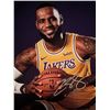 Image 1 : LA Lakers LeBron James signed photo