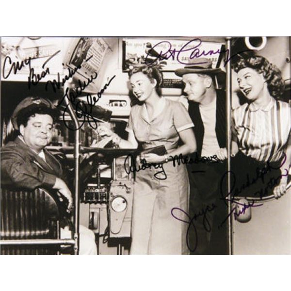 Framed The Honeymooners signed photo