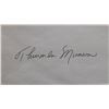 Image 1 : NY Yankees Thurman Munson signature slip