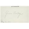 Image 1 : First Lady Grace Coolidge signature cut