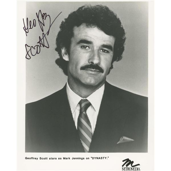 Dynasty Geoffrey Scott signed photo