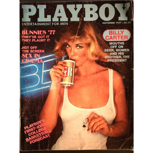 Playboy Magazine November 1977 Issue