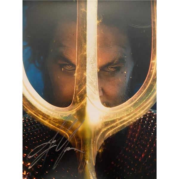 Aquaman Jason Momoa signed photo