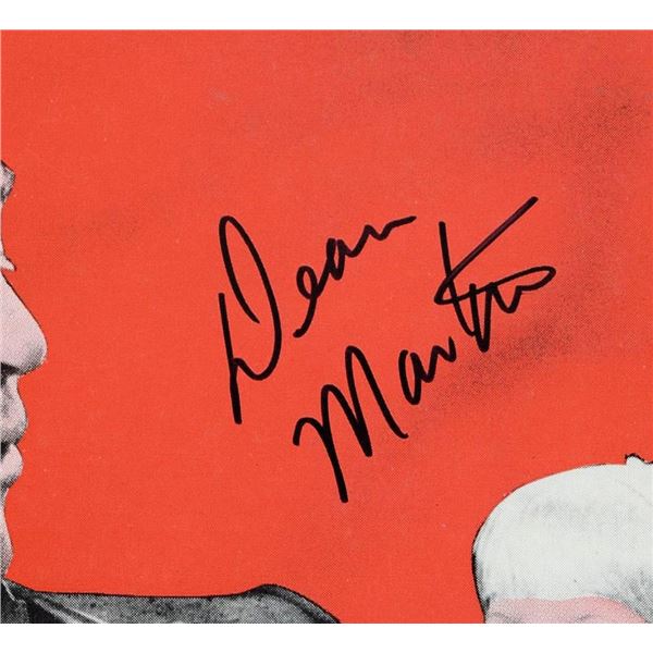 Dean Martin signed sheet music