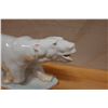 Image 2 : Herend Hungary White Polar Bear Figurine by Artist Maugsch 16" x 8"H