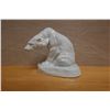 Image 2 : Herend Hungary Seated White Polar Bear Figurine  9" x 9"H