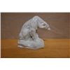 Image 3 : Herend Hungary Seated White Polar Bear Figurine  9" x 9"H