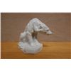 Image 5 : Herend Hungary Seated White Polar Bear Figurine  9" x 9"H