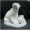 Image 1 : Lladro Polar Bear with Cubs Figurine 4" x 3.5"H