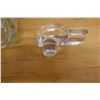 Image 5 : Glass Duck Decanter w/ Stopper Head  7" x 3" x 9"H