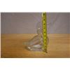 Image 9 : Glass Duck Decanter w/ Stopper Head  7" x 3" x 9"H