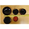 Image 7 : Japanese Lacquered Gourd-Shaped 5-Section Jubako Bento Box 6." Dia, 8.5"H